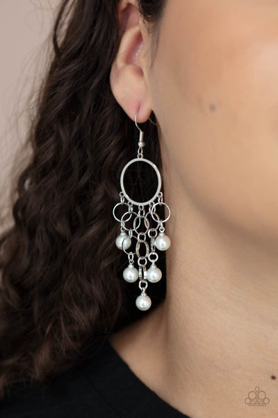 Paparazzi When Life Gives You Pearls - White Earrings