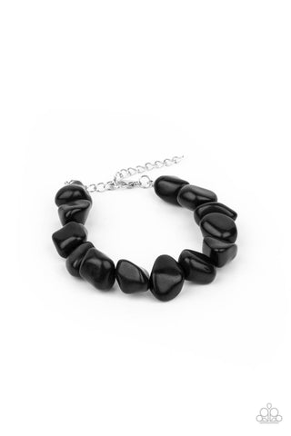 Paparazzi Prehistoric Paradise - Black Bracelet