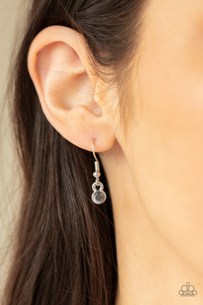 Paparazzi Going Through Phases - Silver Necklace