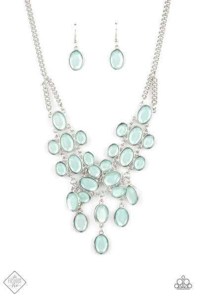 Paparazzi Serene Gleam - Blue Necklace