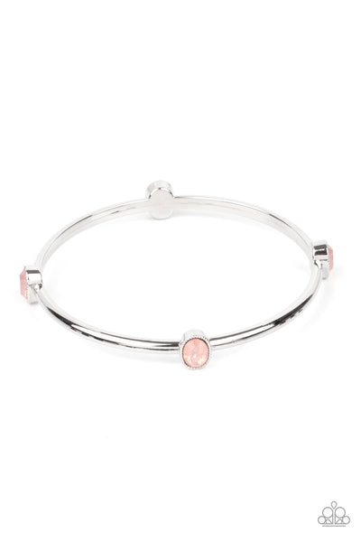 Paparazzi Gleam-Getter - Pink Bracelet
