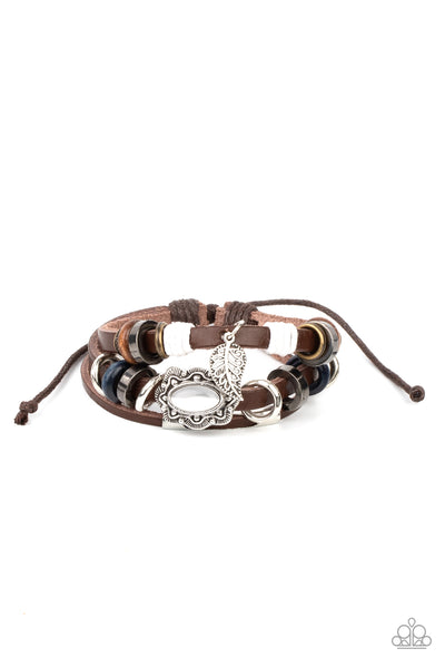 Paparazzi Mystically Mediterranean - White Bracelet