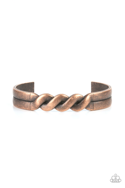 Paparazzi Metro Machine - Copper Bracelet