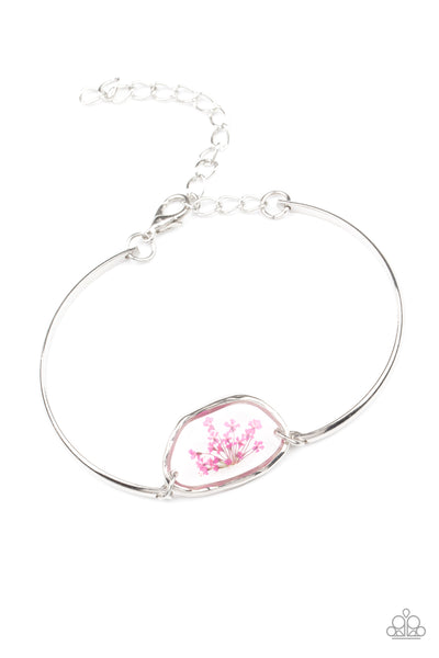 Paparazzi Prairie Paradise - Pink Bracelet