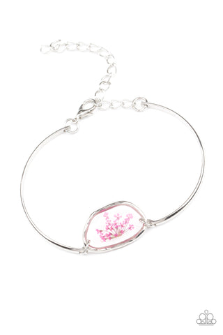 Paparazzi Prairie Paradise - Pink Bracelet