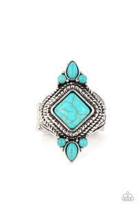 Paparazzi Mesa Mystic - Blue Ring