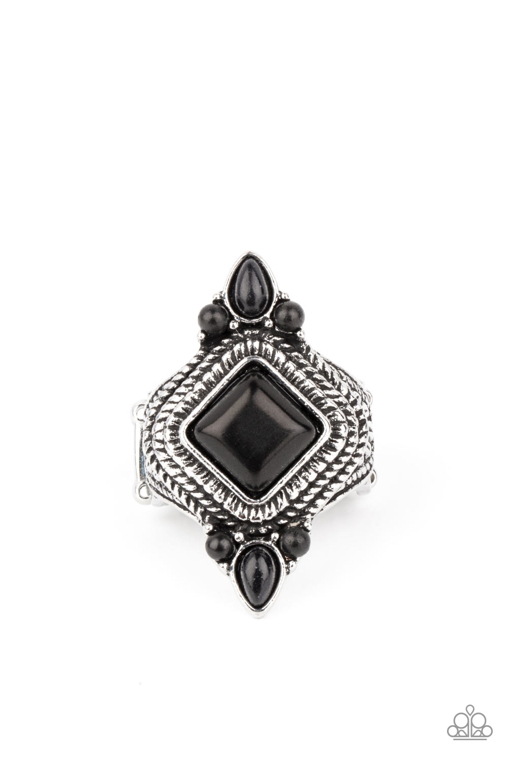 Paparazzi Mesa Mystic - Black Ring