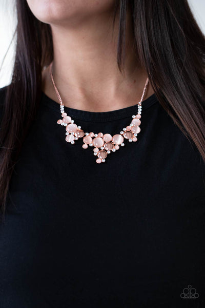 Paparazzi Fairytale Affair - Copper Necklace