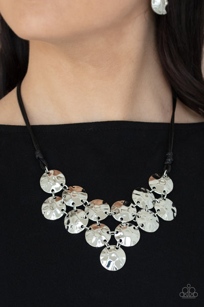 Paparazzi Token Treasure - Black Necklace