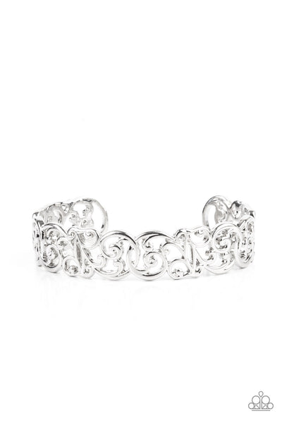 Paparazzi Wild Vineyards - Silver Bracelet