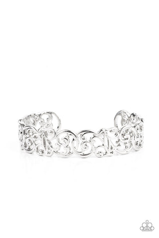 Paparazzi Wild Vineyards - Silver Bracelet