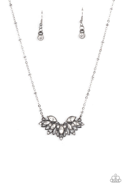 Paparazzi Deluxe Diadem - Black Necklace