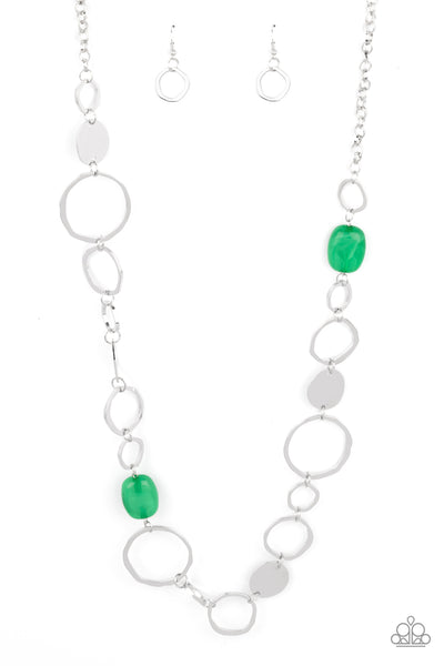 Paparazzi Colorful Combo - Green Necklace