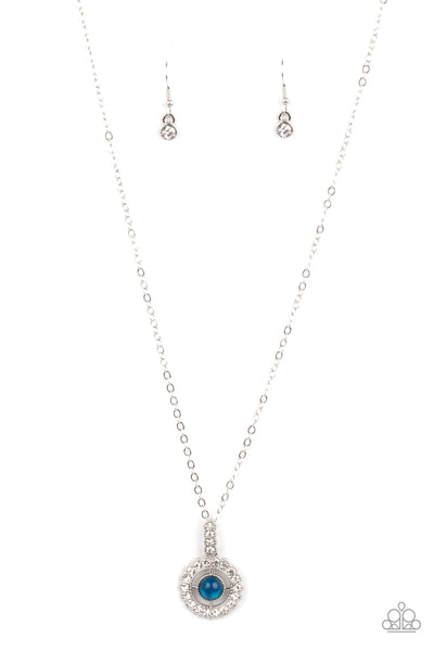 Paparazzi Springtime Twinkle - Blue Necklace