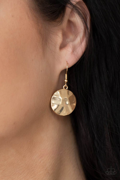 Paparazzi Token Treasure - Gold Necklace
