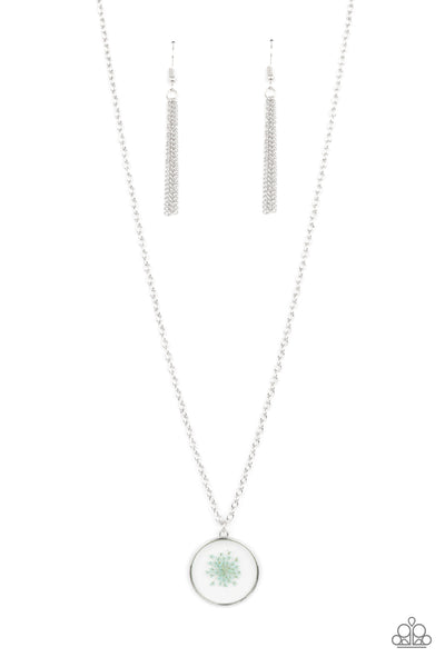 Paparazzi Tea Party Tease - Blue Necklace