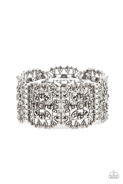 Paparazzi Enchanted Vineyards - Silver Bracelet