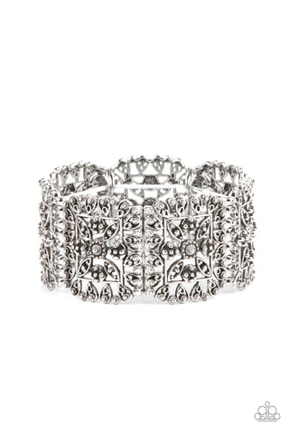 Paparazzi Enchanted Vineyards - Silver Bracelet