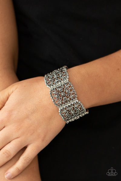 Paparazzi Enchanted Vineyards - Silver Bracelet