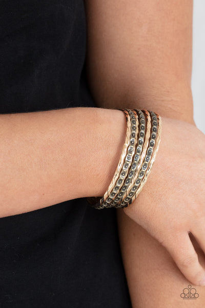 Paparazzi Back-To-Back Stacks - Multi Bracelets