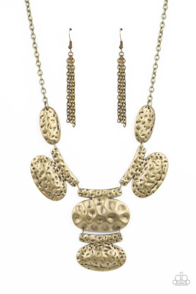 Paparazzi Gallery Relic - Brass Necklace