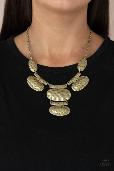 Paparazzi Gallery Relic - Brass Necklace