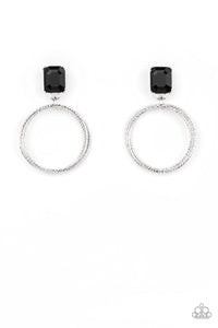 Paparazzi Prismatic Perfection - Black Earrings