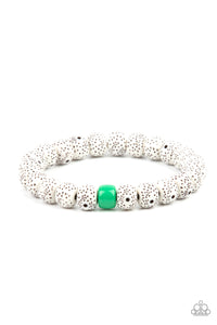 Paparazzi ZEN Second Rule - Green Bracelet