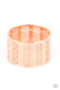 Paparazzi Thai Terrariums - Copper Bracelet