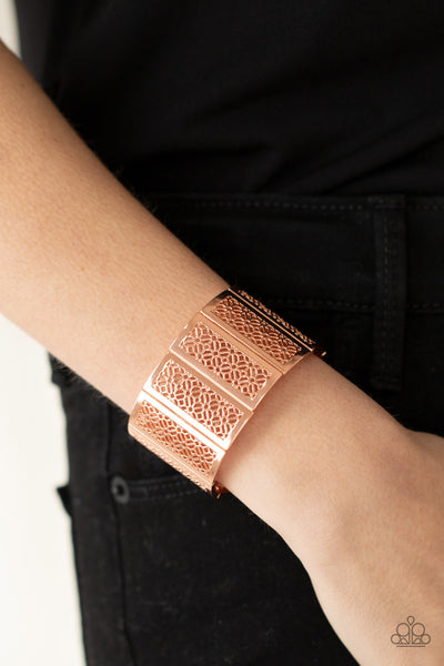 Paparazzi Thai Terrariums - Copper Bracelet
