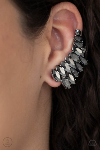 Paparazzi Explosive Elegance - Silver Earrings