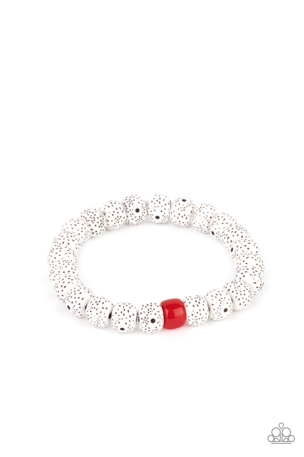 Paparazzi ZEN Second Rule - Red Bracelet