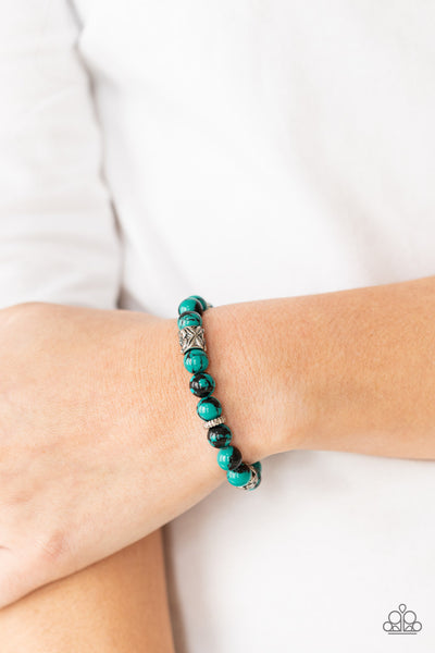 Paparazzi Garden Zen - Green Bracelet