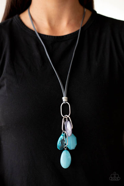 Paparazzi Fundamentally Flirtatious - Blue Necklace