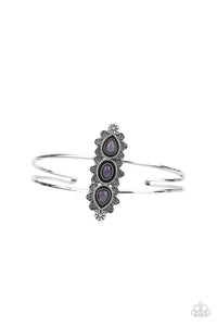 Paparazzi Fairytale Flowerbeds - Purple Bracelet