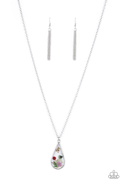 Paparazzi Pop Goes the Perennial - Purple Necklace