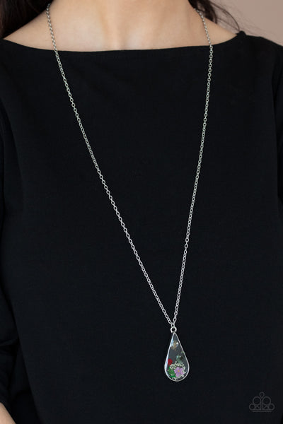 Paparazzi Pop Goes the Perennial - Purple Necklace