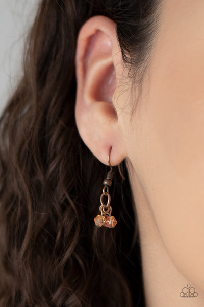 Paparazzi Let There Be TWILIGHT - Copper Necklace