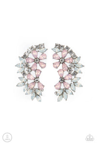 Paparazzi Garden Party Powerhouse - Pink Earrings