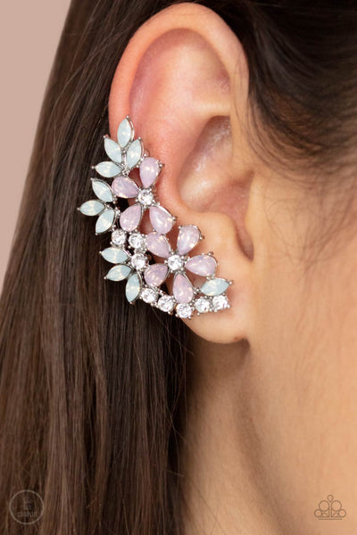 Paparazzi Garden Party Powerhouse - Pink Earrings