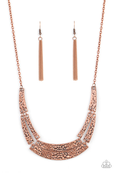 Paparazzi Stick To The ARTIFACTS - Copper Necklace