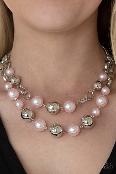 Paparazzi COUNTESS Your Blessings - Pink Necklace