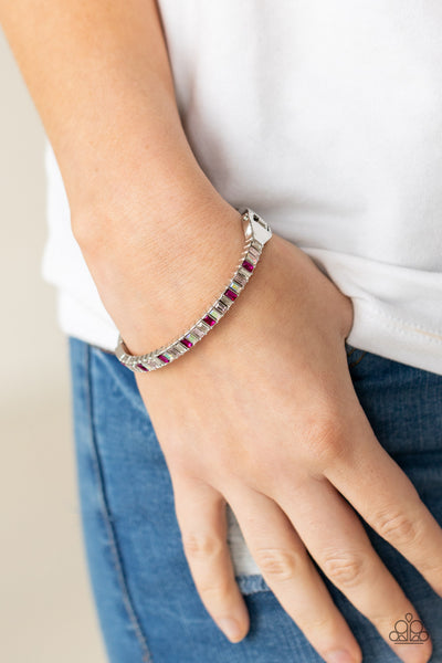 Paparazzi Toast to Twinkle - Pink Bracelet