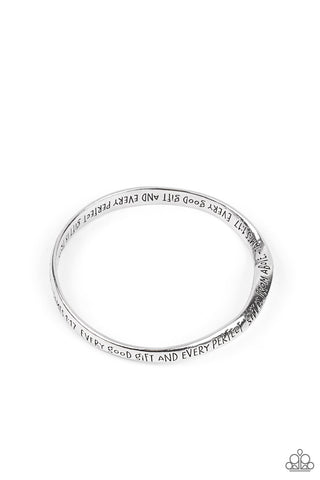 Paparazzi Perfect Present - Silver Bracelet