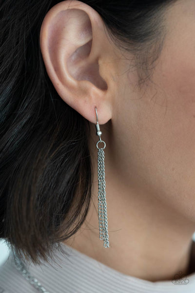 Paparazzi So Mod - Silver Necklace
