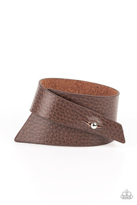 Paparazzi PIECE Offering - Brown Bracelet