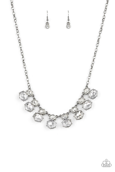 Paparazzi Cosmic Countess - Black Necklace