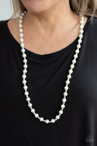 Paparazzi Nautical Novelty - White Necklace
