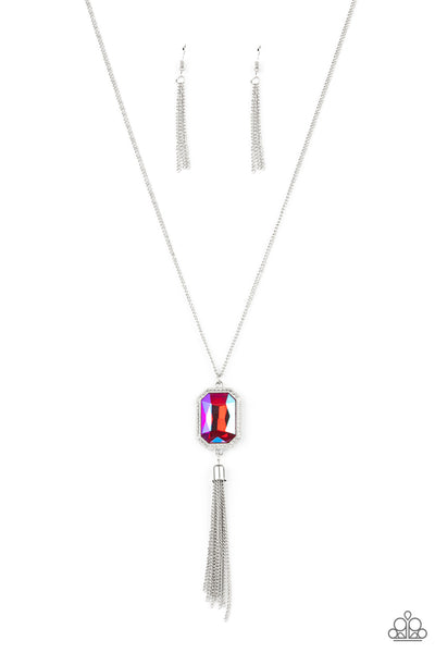Paparazzi Blissed Out Opulence - Pink Necklace