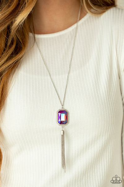 Paparazzi Blissed Out Opulence - Pink Necklace